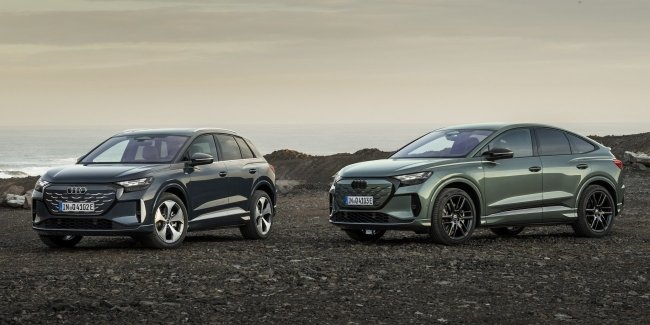 ������������ ����� ��������������� Audi Q4 e-tron