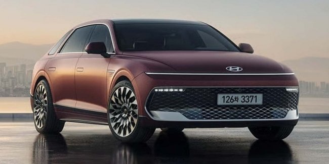 ������������ ����� Hyundai Grandeur ������������� �� �����������