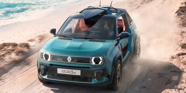 Renault 4 JP4x4 Concept: �������� ��������� - ����� Renault 4, ��� ������ � ��� �� Roland-Garros 2026