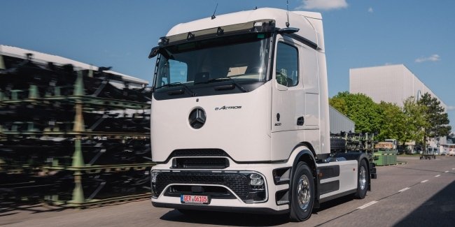 ������������ ������� �������: �� ������ ������� Mercedes eActros 600 ����� �����