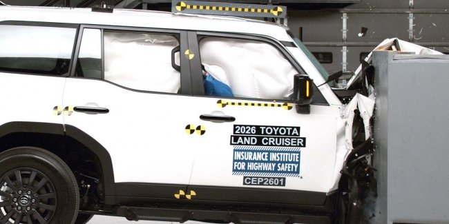 Toyota Land Cruiser ��������� ������� ����-����� IIHS