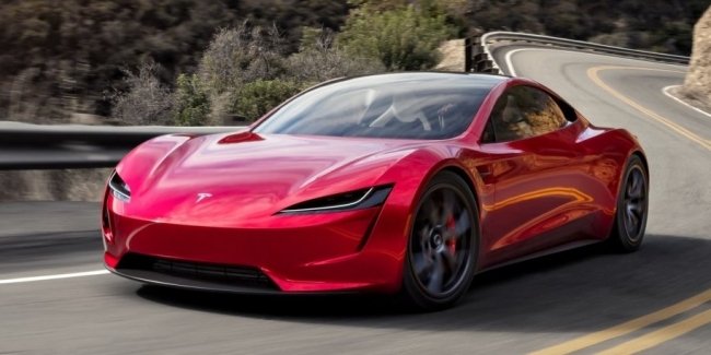 Tesla Roadster �������������� �� ����������-������