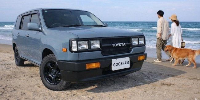 ������ ���������� ��������� Toyota Probox �� ������������ Land Cruiser 60