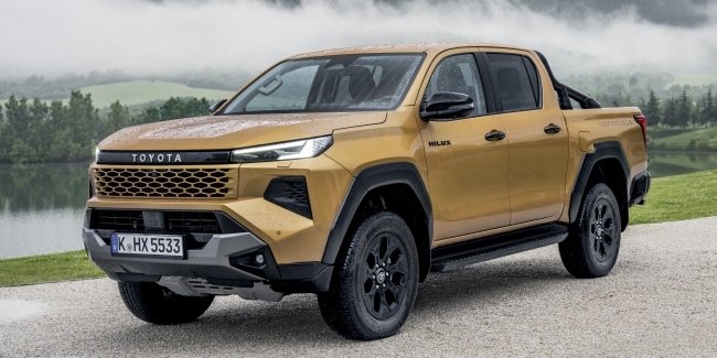 ���� �������� ����� Toyota Hilux ���������� � �����