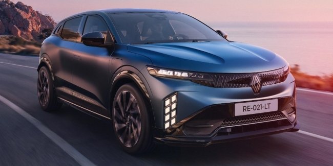 ����� ����������� Renault Megane E-Tech - �� ����� ���������, ������� �� ���������
