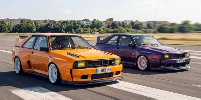 ����������� Audi Quattro ���������� � �����������