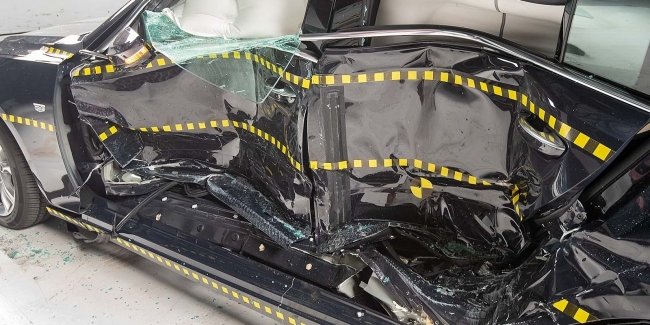 Cadillac CT5 �������� ������ ����-����� IIHS