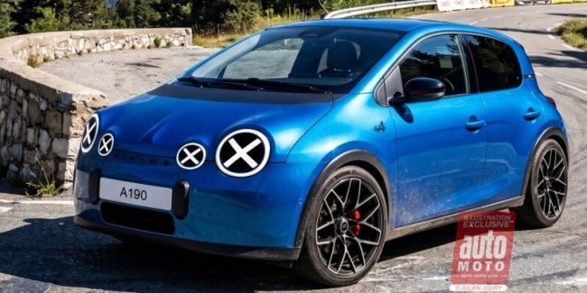 Alpine A190 ���� ����� ���������� ����� ������ Renault Twingo