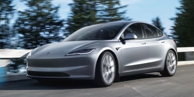 ����� ������ Tesla Model 3 ���������� ������ ���������
