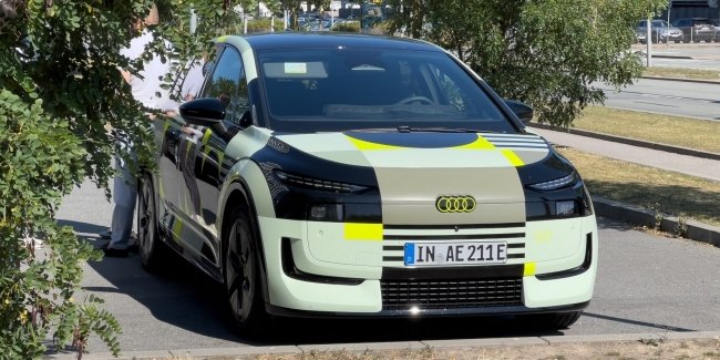 ����� Audi A2 e-tron ������� �� �����