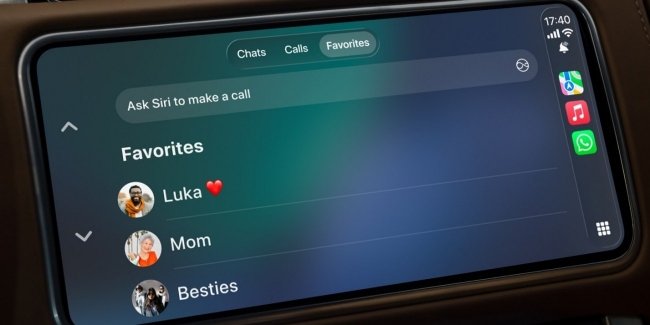 WhatsApp ������� ��������� ������� ��� Android Auto �� CarPlay
