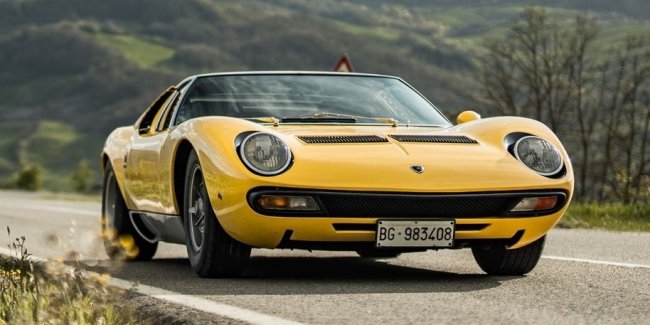 Lamborghini ��������� 55-���� � ������� ������ ������������ ��������� Miura SV