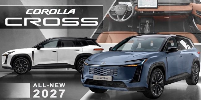 ���� Toyota Corolla Cross �������� �� ���������� ��������