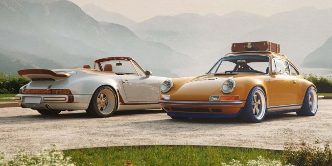 Louis Vuitton � Singer �������� �� ����������� ���� Porsche 911