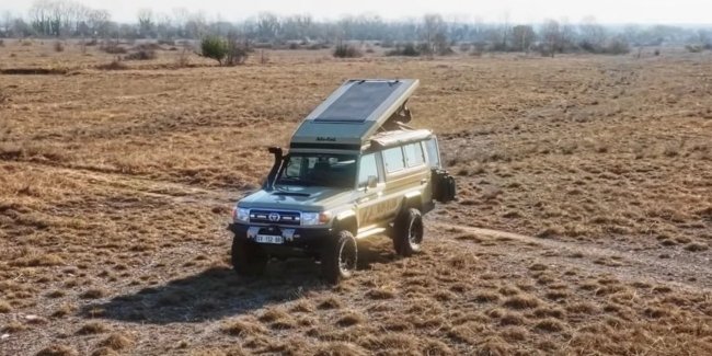 ��������� Toyota Land Cruiser ����������� �� ��������� ������������ ������