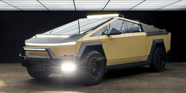������������ Tesla Cybertruck � ���� UP INVINCIBLE