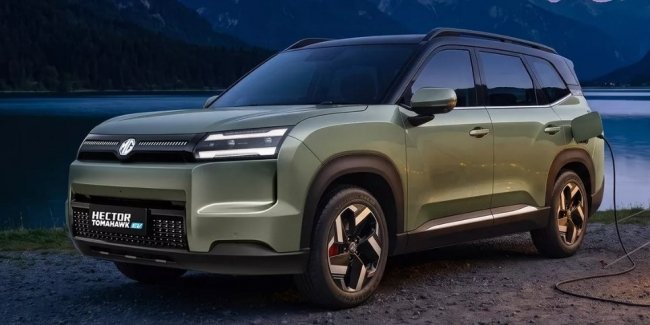 MG �������� ����� ������� ��������������� Hector Tomahawk EV