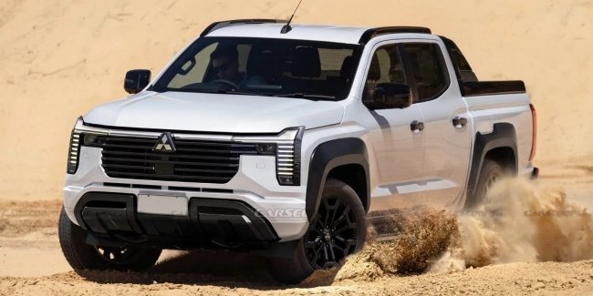 ϳ��� Mitsubishi L200 �������� �� ���� Pajero�