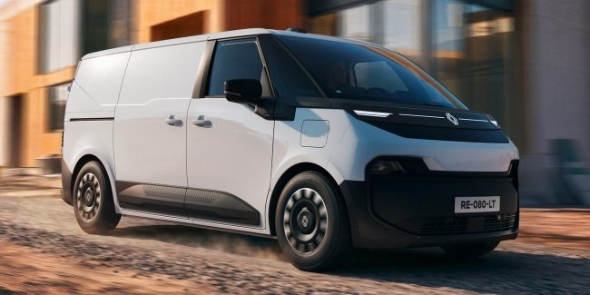 Renault ����������� ����� ����������� ������ Trafic Van E-Tech