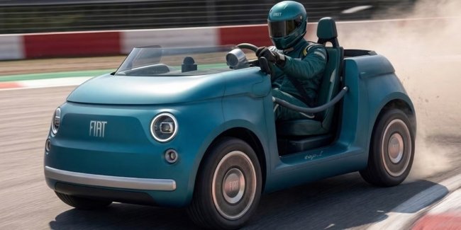 Fiat Topolino ����������� �� Mario Kart