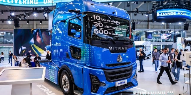 Sinotruk ���������� 600-�������� ���������������� ��� ������������ �����