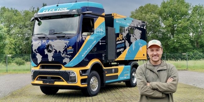 Mercedes-Benz eActros 600 ������� � ������������ �������