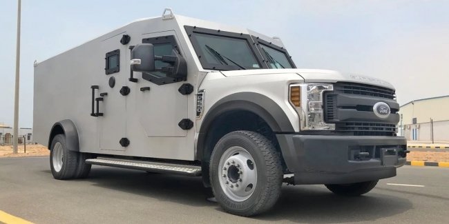 ������� �� �������: �� ������� ����������� Ford F-550 ��� ����������� �������� ������