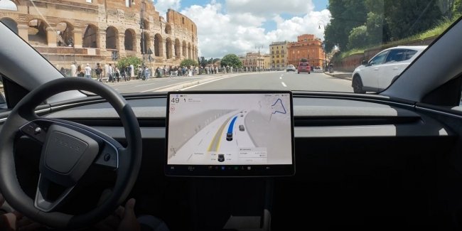 Tesla �������� Assisted Driving � �����: ����� ������ ���������� �� �����