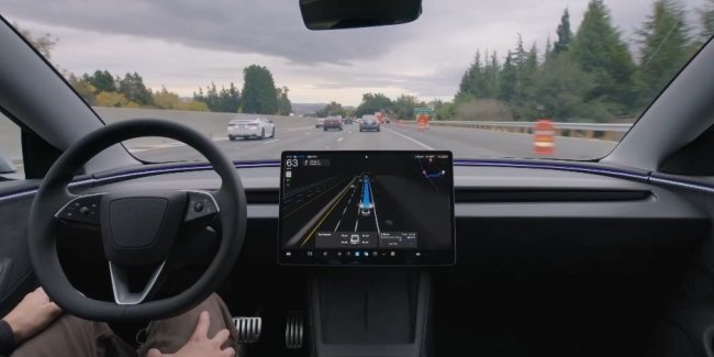 ��������� ������ ���������� �� ������������� 80 ��䳿� Tesla �� ������������� ������� FSD