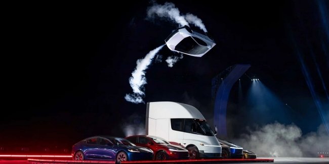 Tesla Roadster ���� ����� � ������ �� ����: ������� �������� ��������� ����� �����