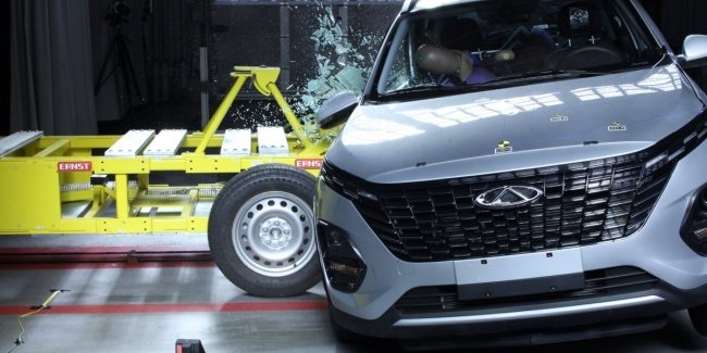 �������� Chery Tiggo 2 ������� ���� ���� �� ������������ ����-����� Latin NCAP