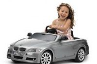 Эксклюзивный кабриолет BMW 3 серии с электроприводом или педалями для детей от 3 до 5 лет.