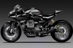 Обэрден Бецци: концепт Moto Guzzi V85 Black Eagle