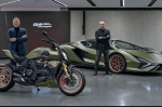 Ducati уважил Lamborghini Sian спецверсией Diavel