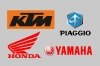KTM, Honda, Yamaha  Piaggio      