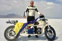 Украинец установил мировой рекорд скорости на электромотоцикле