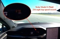 Тюнери розігнали Tesla Model S майже до 350 кілометрів на годину