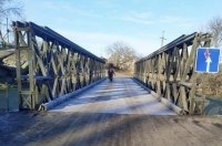 На Харківщині відкрито рух тимчасовим мостом від чеських партнерів