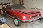 Рідкісний колекційний Ford Mustang багато років простояв занедбаним у гаражі