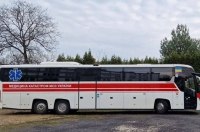 Україні отримала 5 військових автобусів швидкої допомоги