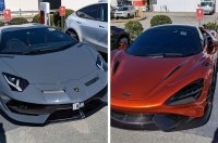 Lamborghini  McLaren     Tesla Supercharger