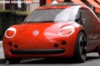 Електричний VW Beetle помітили на дорогах Парижа