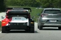 Ралійні автомобілі WRC зняли на дорогах загального користування