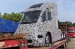У Китаї помітили двійника вантажівки Tesla Semi