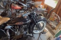 Знайдено занедбану колекцію рідкісних Harley-Davidson