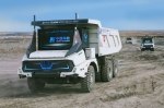 У Китаї запустили у вугільну копальню 100 гірничих автономних самоскидів
