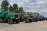 У Німеччині пройшов автопробіг на старовинних КрАЗ