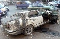 ДТП в Киеве: на бульваре Дружбы Народов BMW 525 врезался в бетонный парапет