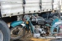 ДТП в черкасской области: на трассе Киев-Одесса мотоцикл врезался в прицеп грузовика