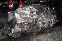 Ужасное ДТП в Киеве: в Протасовом яру столкнулись Hyundai Sonata и Subaru Legacy